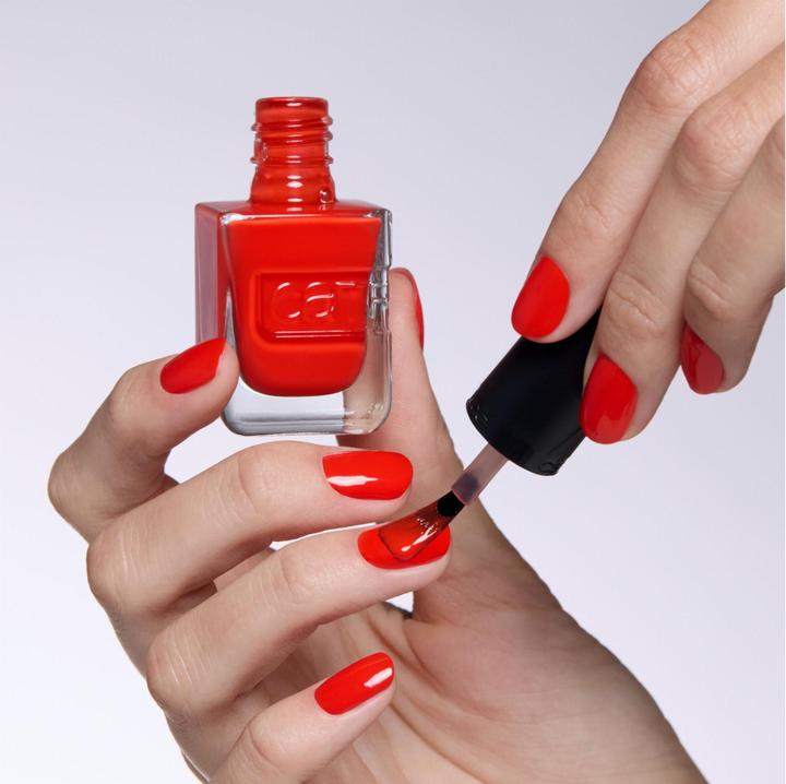 Actual product image Catrice Gel Affair Nail Lacquer No. 015 Orange Long-Lasting (015, Gel-Effect Nail Polish)