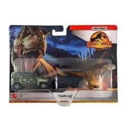 Mattel Matchbox Jurassic World Transporter mit Tyrannosaurus