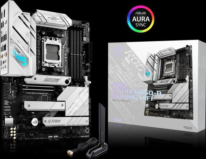 Image du produit ASUS ROG Strix B650-A Gaming Wifi (AM5, AMD B650, ATX)