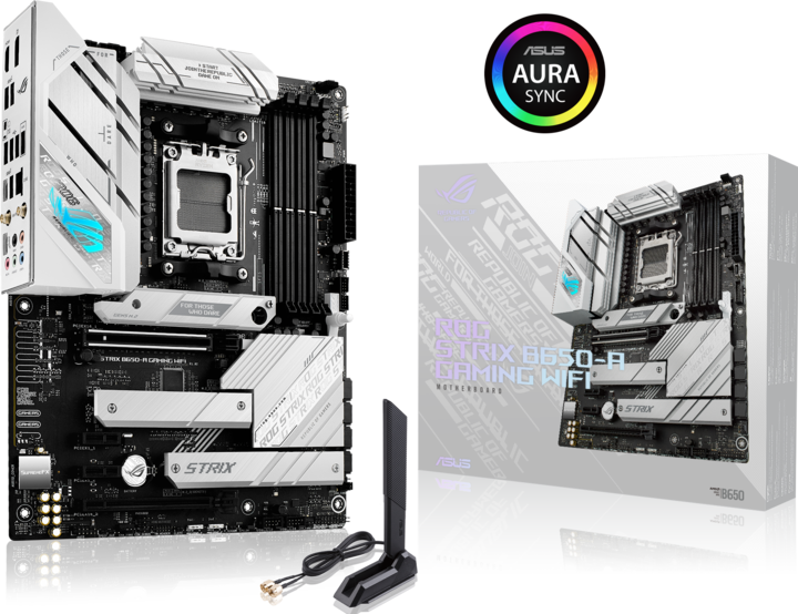 Actual product image ASUS ROG Strix B650-A Gaming Wifi (AM5, AMD B650, ATX)