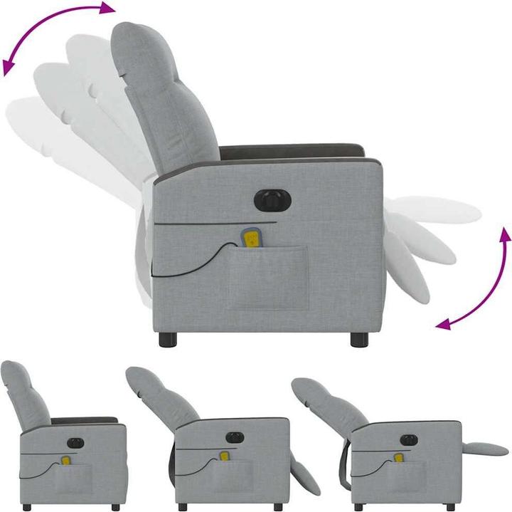 Image du produit vidaXL elektrischer Massagesessel