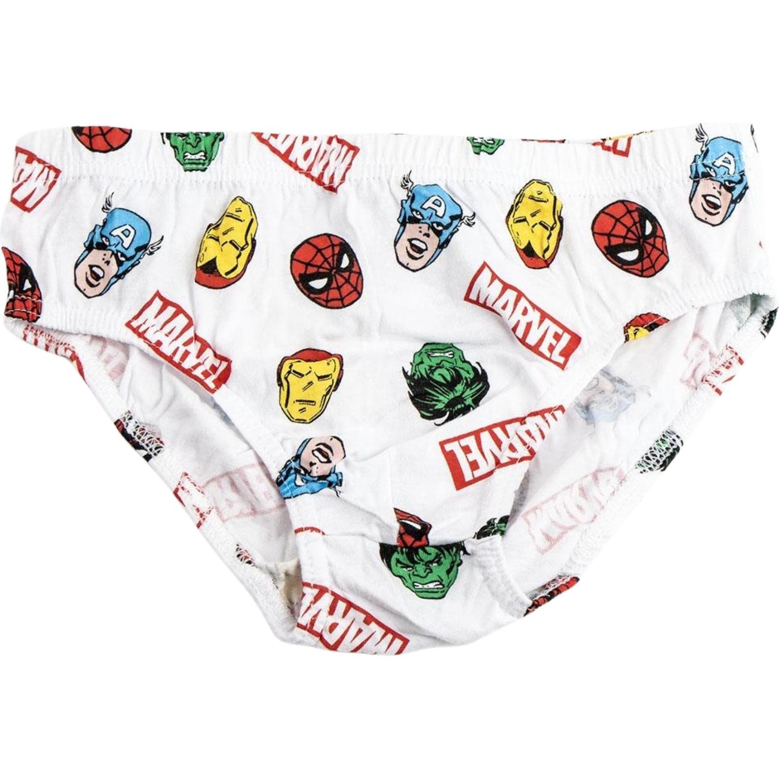 Thumbnail - Disney, Jungen, Unterhosen, Jungen Unterwäsche Set 5 Teile Marvel, Mehrfarbig, (128)
