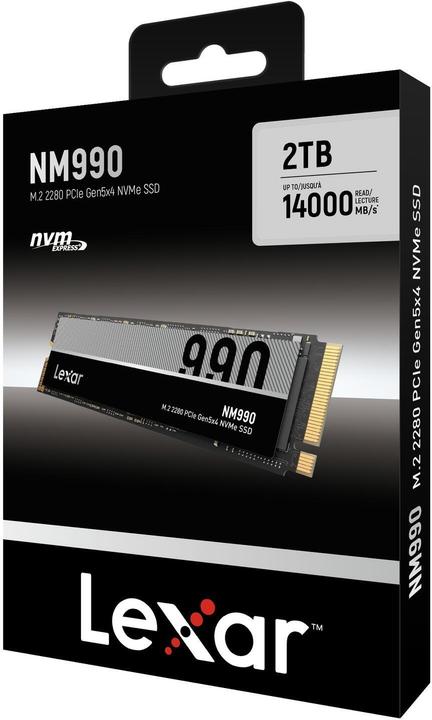 Produktbild Lexar NM990 (2000 GB, M.2 2280)