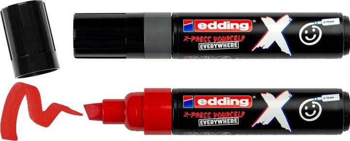 Produktbild Edding 6900 X Multimarker 2er-Set (Grau, Rot, 10 mm, 2 x)