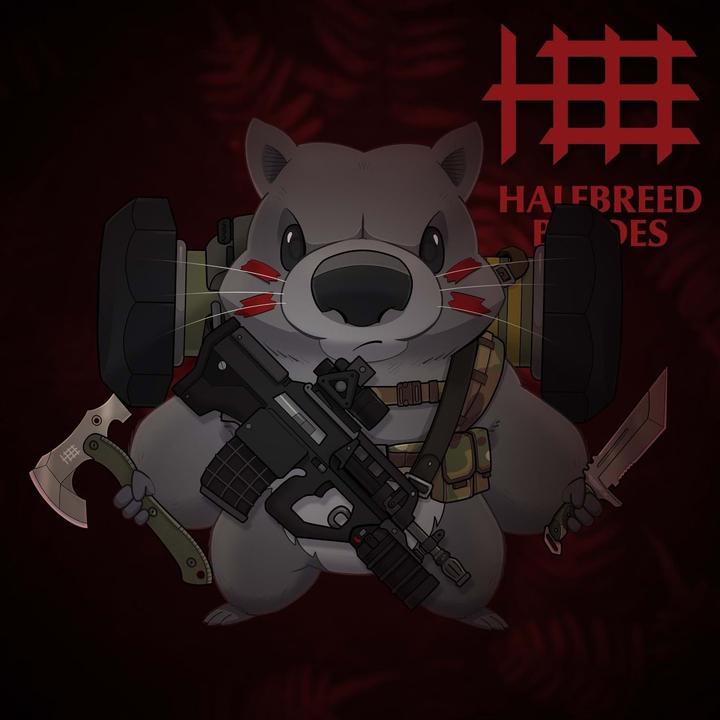 Produktbild Halfbreed Blades Combat Wombat Patch 2022