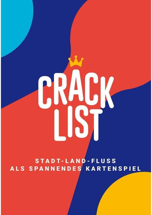 Produktbild Crack List (d) (Deutsch, 2 - 8 Spieler)