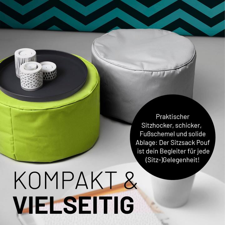 Produktbild Lumaland Sitzsack 45 x 25 cm, Grün