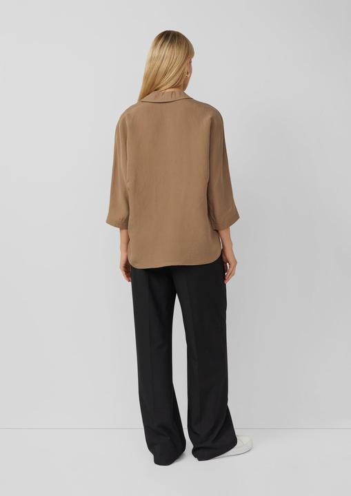 Immagine prodotto s.Oliver Bluse Relaxed-Fit-Hemdbluse mit Fledermausärmeln (44)