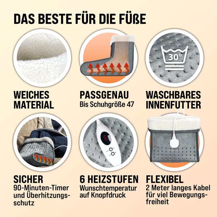 Immagine prodotto Monzana Scaldapiedi elettrico