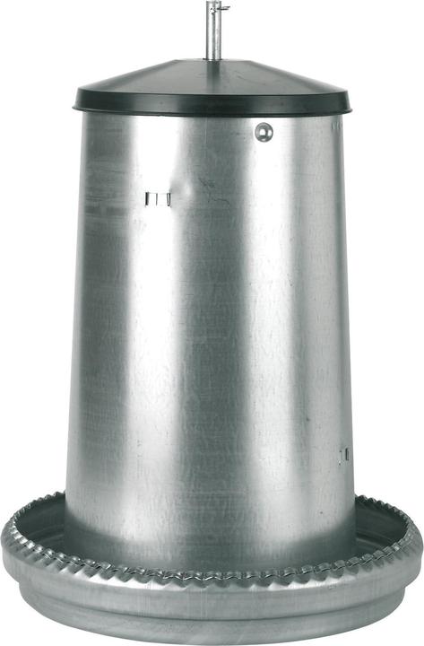 Produktbild Kerbl Futterautomat für Geflügel (Fassungsvermögen 18 Liter, geeignet für Küken / Junghennen, Behält