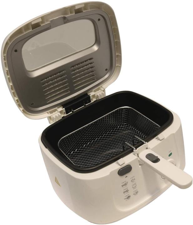 Produktbild Deski Fritteuse 1800 Watt 2,5 Liter Edelstahl weiss