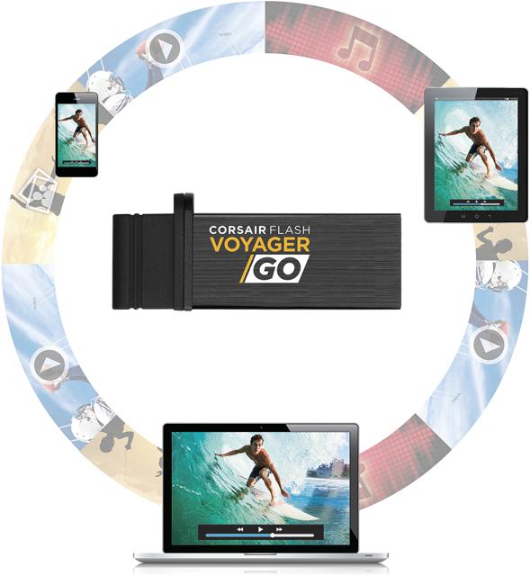 Produktbild Corsair Voyager Go (32 GB)
