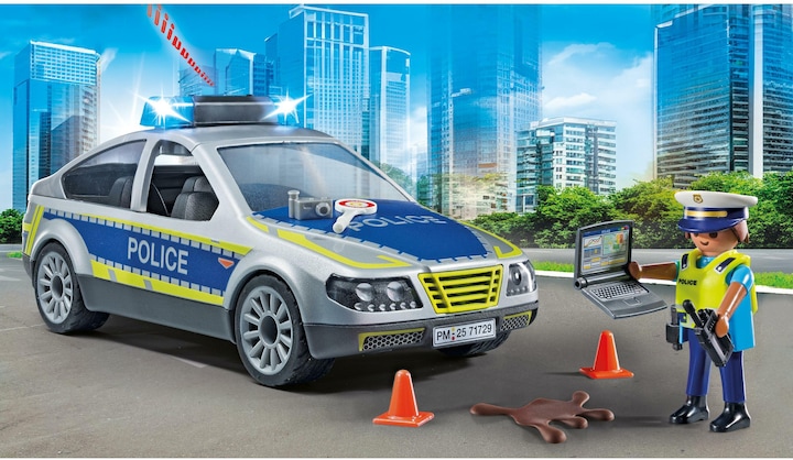 Produktbild Playmobil Polizei Streifenwagen (71729, Playmobil Action Heroes)
