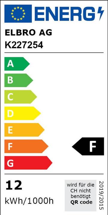 Energie-Label Elbro LED-Baustellenleuchte (1130 lm)