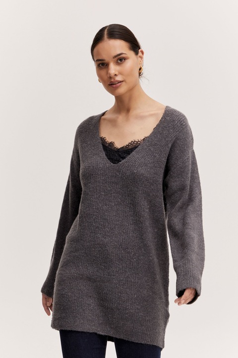 Actual product image B.young BYMIRELLE VNECK JUMPER 20811911 (M)