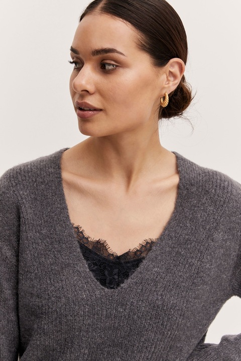 Actual product image B.young BYMIRELLE VNECK JUMPER 20811911 (M)