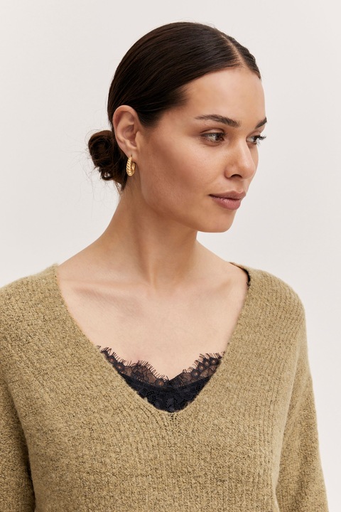 Actual product image B.young BYMIRELLE VNECK JUMPER 20811911 (XL)