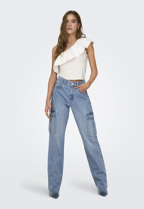 Produktbild Only Gerade geschnitten Hohe Taille Jeans Straight-Fit jeans