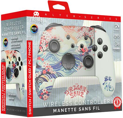 Produktbild Freaks and Geeks Manette Switch/PC Sans-fil RGB - Dragon's Soul (PC, Switch)