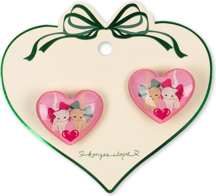 Actual product image Konges Slojd 2Pack Vilma Haarspangen Bow Kitty (2 pcs.)