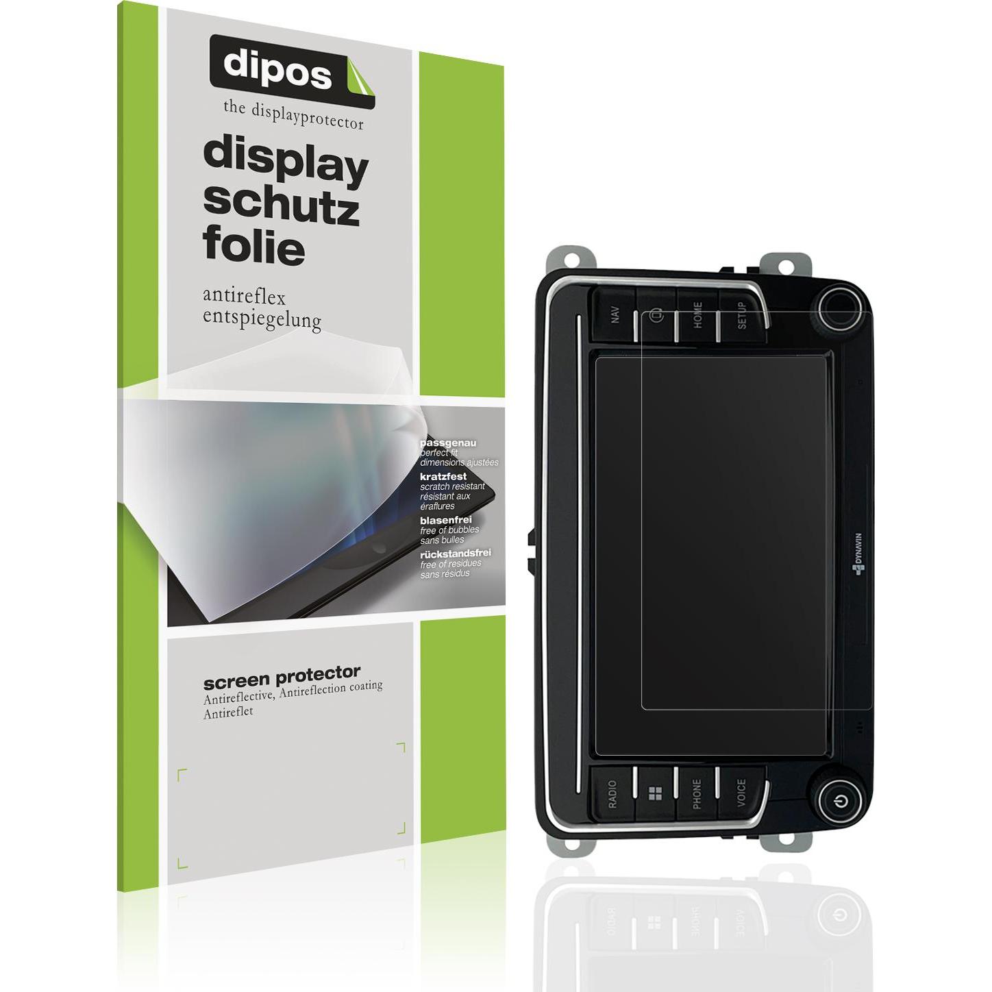 Dipos, Fahrzeug Navigation Zubehör, Schutzfolie Matt für Dynavin MMI-7587A v7