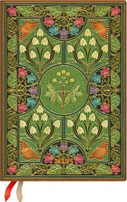 Actual product image Paperblanks PAPERBLAN Agenda Michelangelo 2025 DHD6037 1W/2S VSO Midi HC EN 13x18cm (18 x 12.5 cm, 1 day / 1 page)