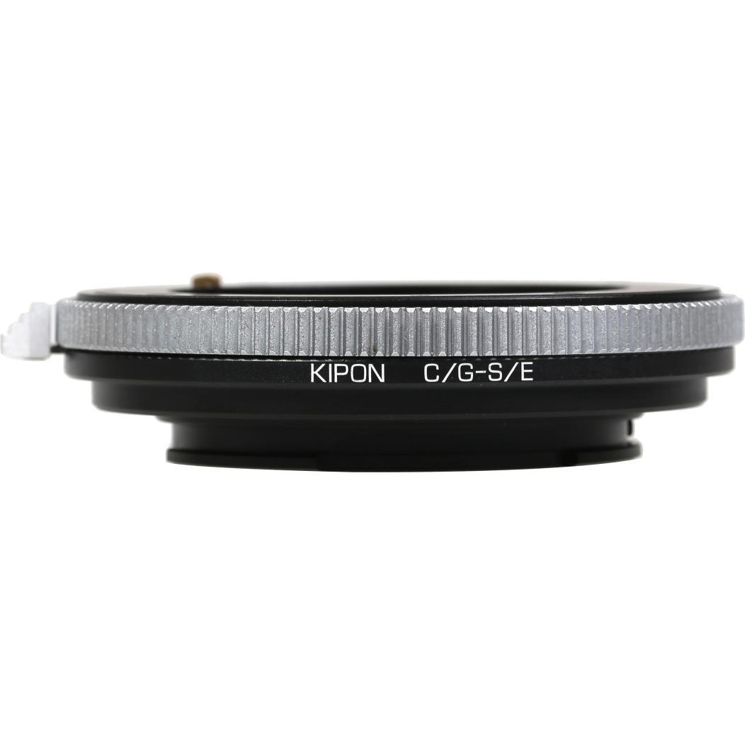 Kipon Adapter für Contax G auf Sony E, Objektivadapter, Schwarz