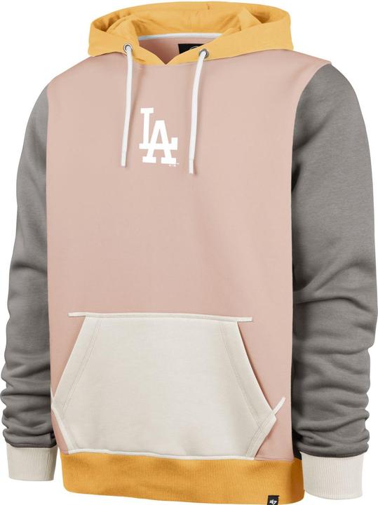 Actual product image 47 Brand Color Fleece Hoody - BLOCK Los Angeles Dodgers - L (L)