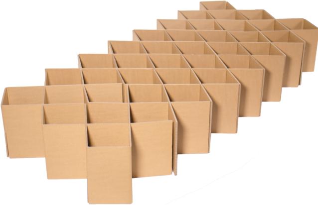 Image du produit Bins and Boxes Karton Klappbett (160 x 200 cm)