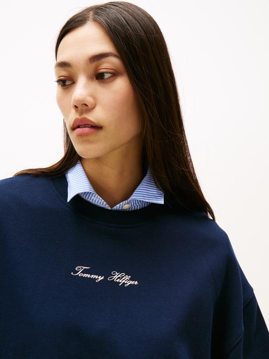 Produktbild Tommy Hilfiger Klassisches Terry-Strickpullover-Sweatshirt (XL)