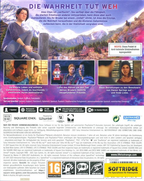 Immagine prodotto Square Enix Life is Strange: True Colors (PS5, DE)