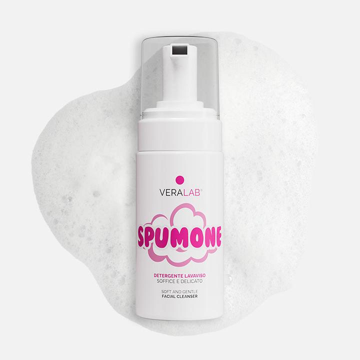 Actual product image Veralab Spumone Gentle And Nourishing Foaming Facial Cleanser (Cleansing Foam, 100 ml)