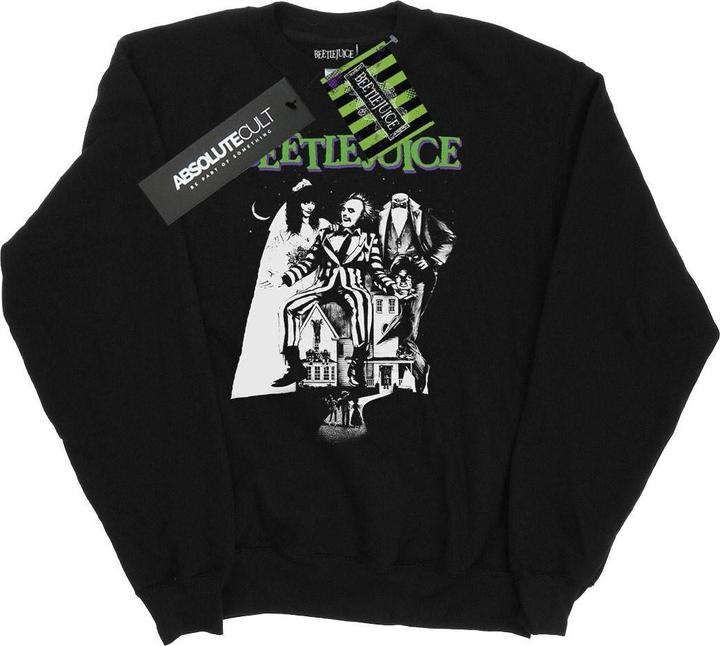 Produktbild Beetlejuice Mono Poster Baumwoll Sweatshirt (XL)