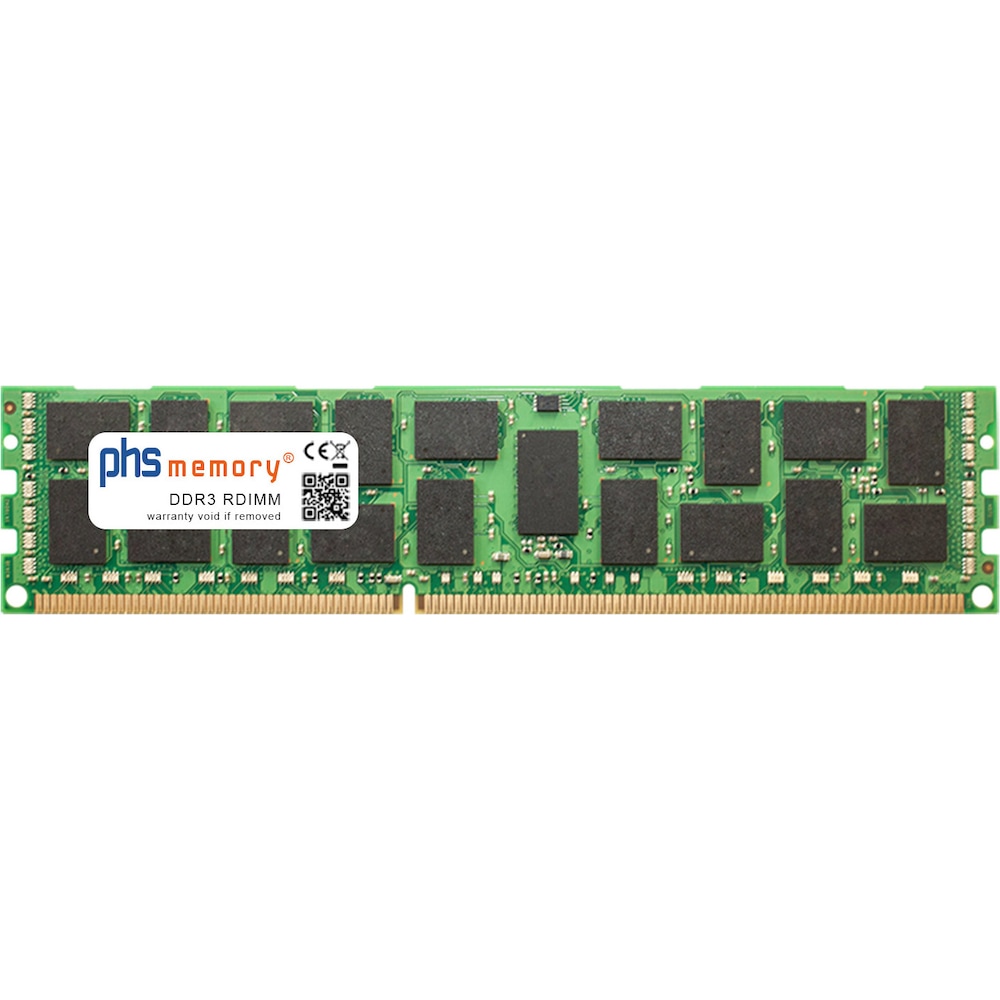 PHS-memory 8GB RAM Speicher für Fujitsu Primergy TX150 S7 DDR3 RDIMM (1 x 8GB), RAM Modellspezifisch