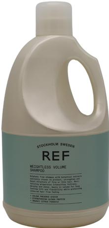 Actual product image Ref. REF Weightless Volume Shampoo 2000 ml (2000 ml, Liquid shampoo)