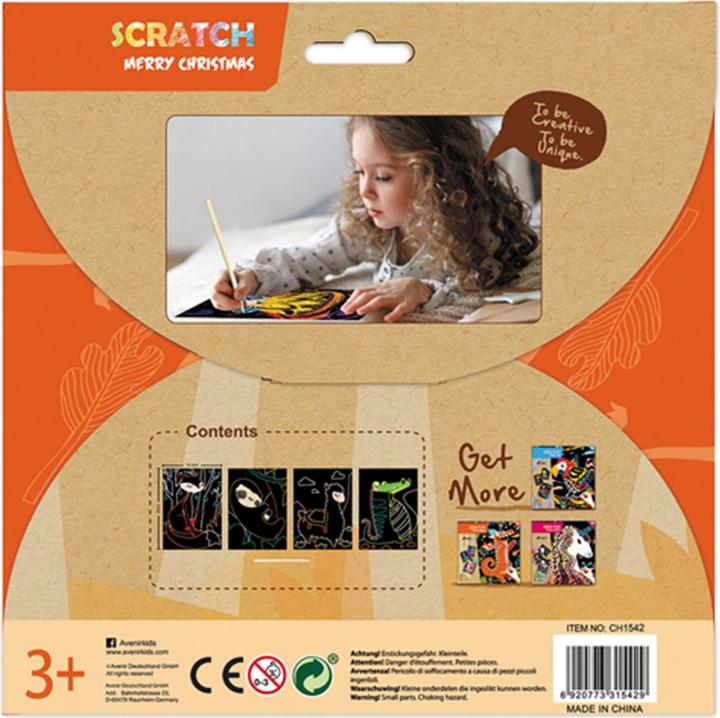 Actual product image Avenir Scratch Magic Animal
