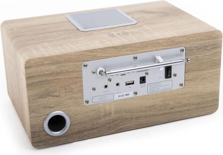 Actual product image Block Smart Radio Aurora Walnut (DAB+, FM, Web radio, Bluetooth, Wi-Fi)