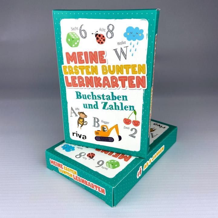 Image du produit Mes premières cartes d'apprentissage colorées Buchsta (Allemand)
