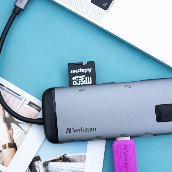 Actual product image Verbatim Pro (512 GB, microSDXC, U3, UHS-I)