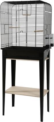 Immagine prodotto Zolux Gabbia a L Chic Loft con supporto, nero