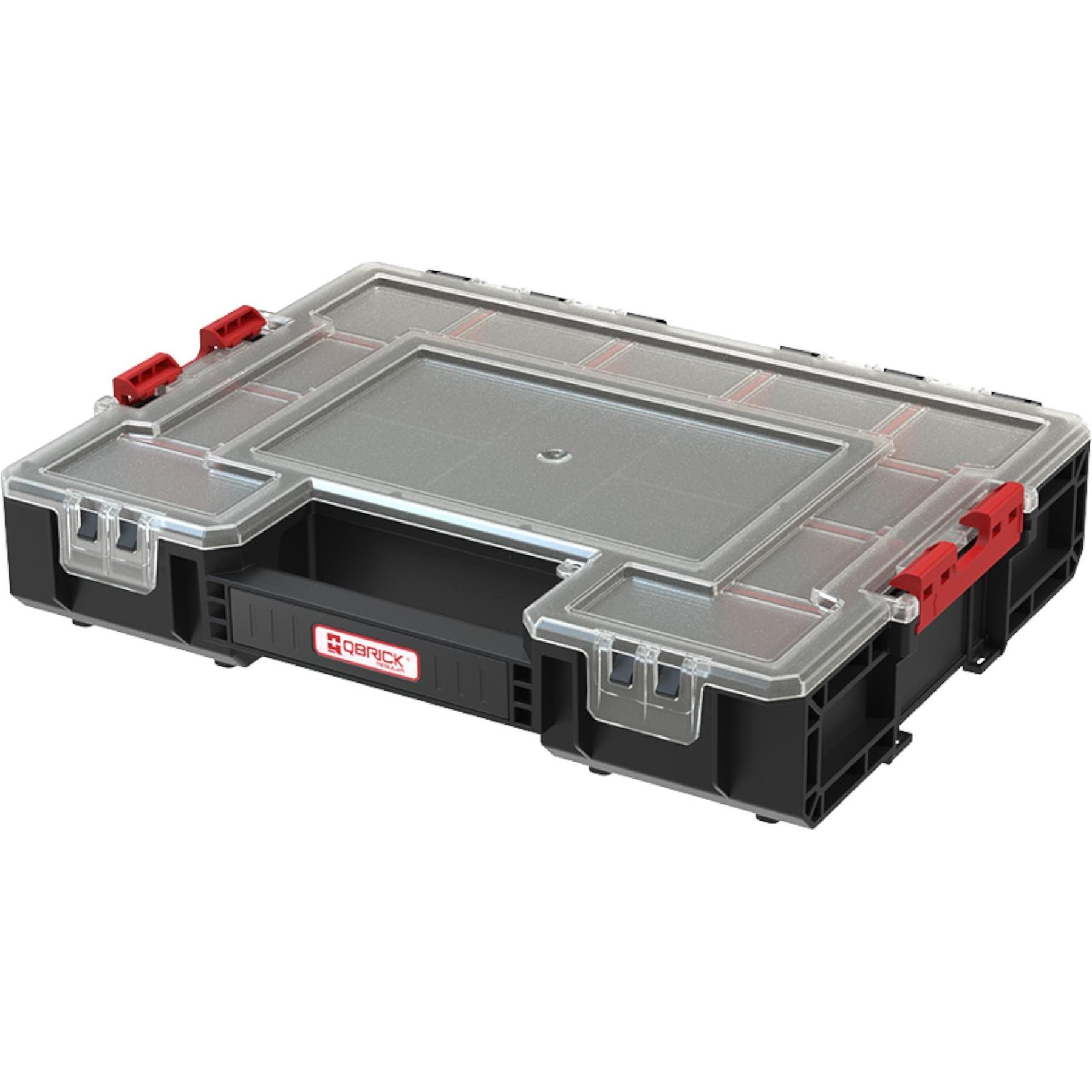 Qbrick, Organizzatore a scomparti, Regular Organizer 400 stapelbar 380 x 294 x 74 mm