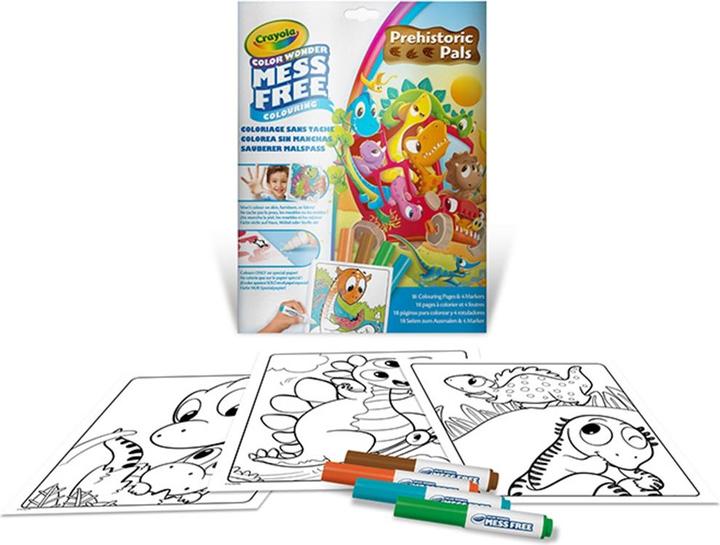 Produktbild Crayola Color Wonder Malspass Dinosaurier