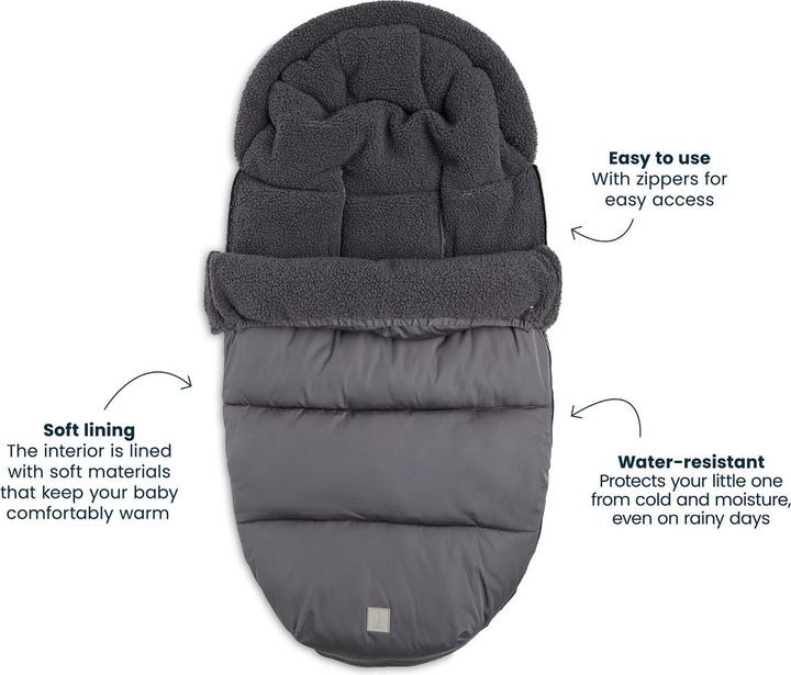 Actual product image Jollein Footmuff