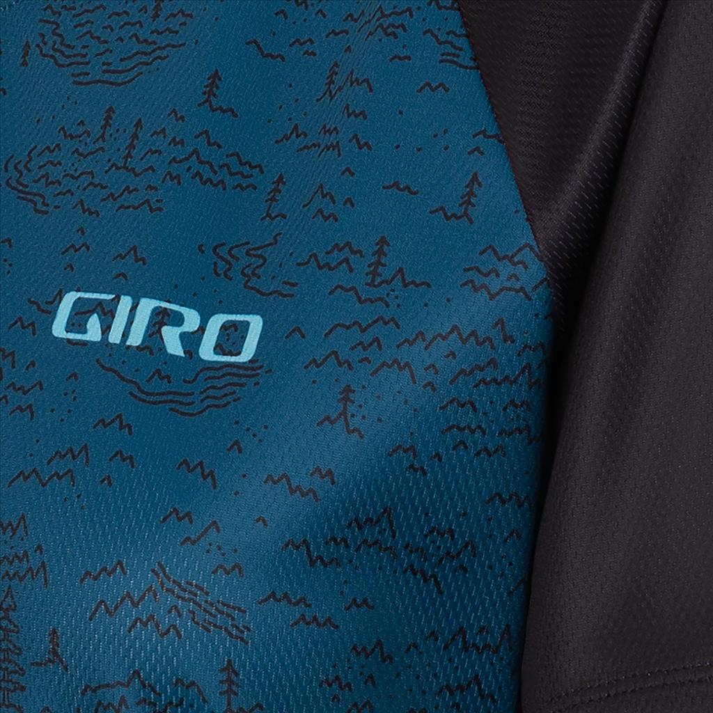 Thumbnail - Giro, Damen, Velotrikot, W Roust Jersey (S), Blau, S