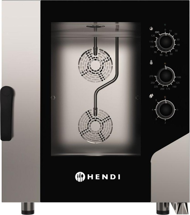 Hendi Konvektionsdampfgarer CONTROL 7x GN1/1,, 400V/15400W, 730x855x(H)850mm