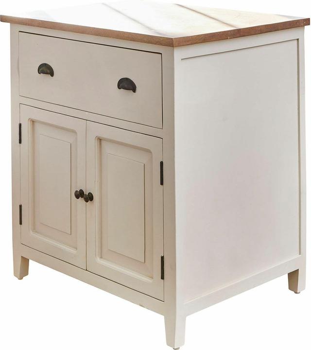 Image du produit Loberon Armoire Vauthiermont crème/marron (80 x 60 x 86 cm)
