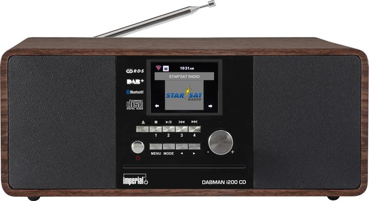 Produktbild Imperial Dabman i200 CD (Internetradio, DAB+, UKW, FM, Bluetooth, WLAN)