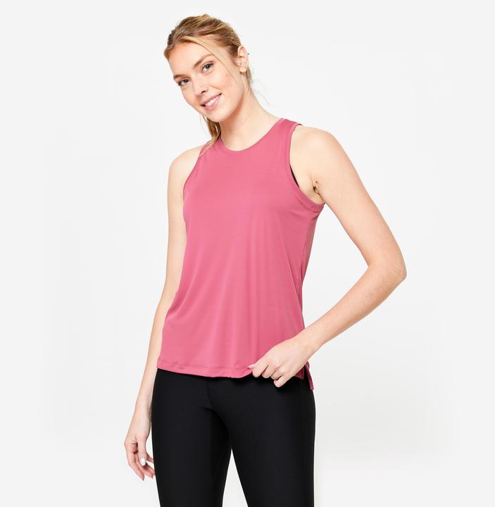 Produktbild Domyos Top Damen atmungsaktiv - 120 Essential rosa (M)