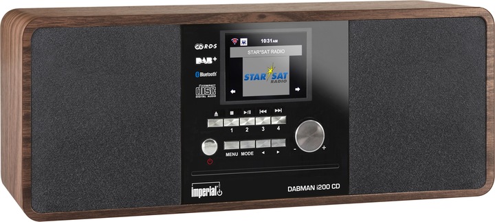 Imperial Dabman i200 CD (Internetradio, DAB+, UKW, FM, Bluetooth, WLAN)