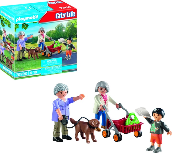 Image du produit Playmobil Grands-parents avec petits-enfants (70990, Playmobil City Life)